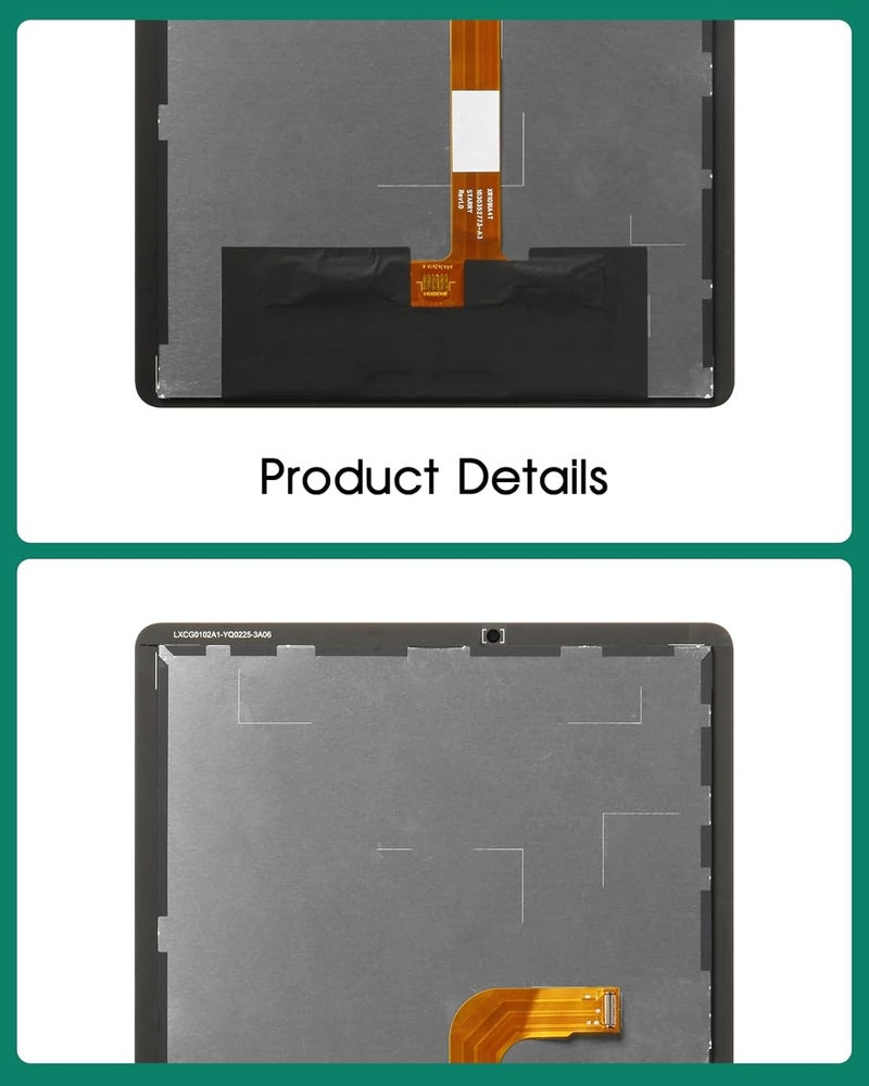 SRJTEK for Samsung Galaxy Tab A9+ Screen Replacement for Samsung Tab A9 Plus LCD Display Digitizer Touch Screen Assembly Repair Kits SM-X210 SM-X215 SM-X216B Black - Image 4